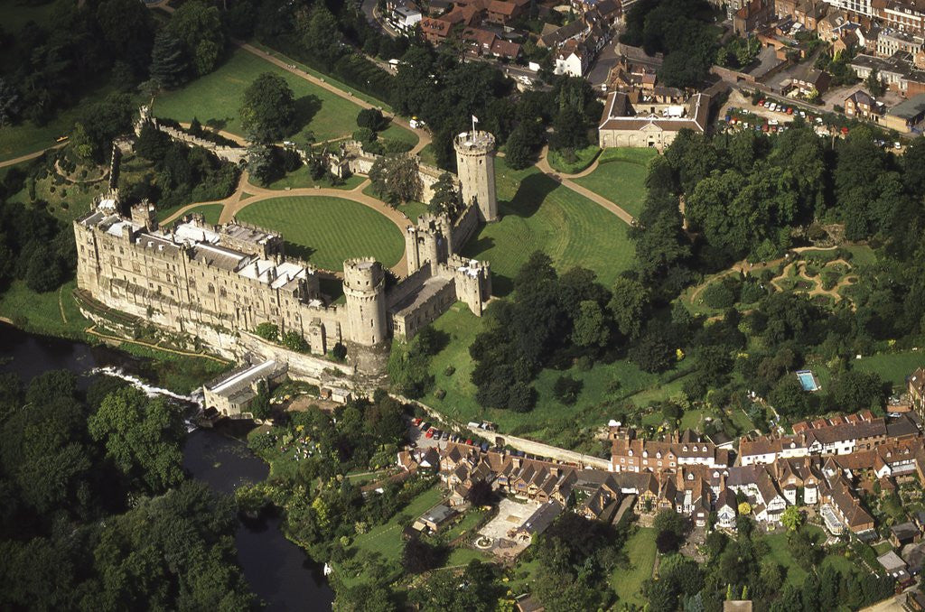 Detail of Warwick Castle by Corbis