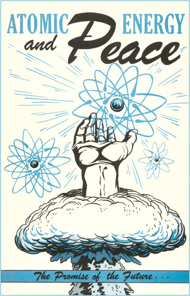 Detail of Atomic Energy and Peace Poster by Corbis