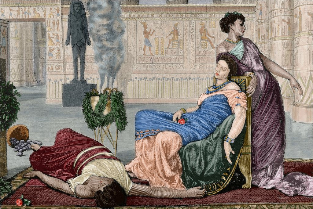 Detail of Death of Cleopatra by Corbis