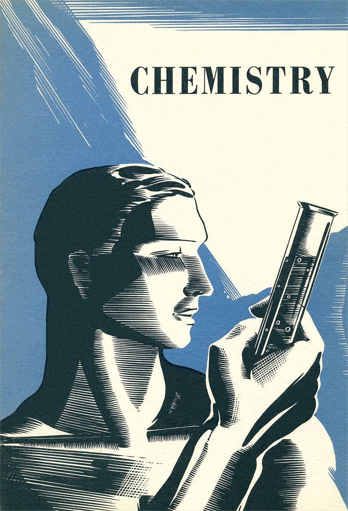 Detail of Chemistry Poster by Corbis