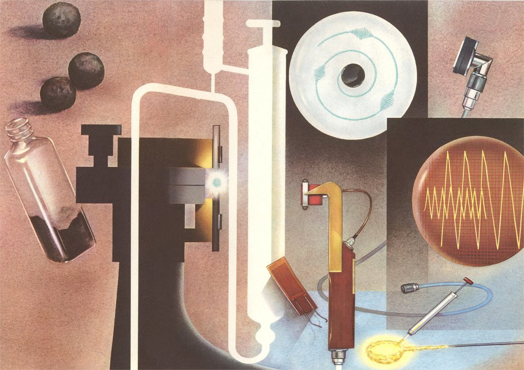 Detail of Scientific Instrumentation by Corbis