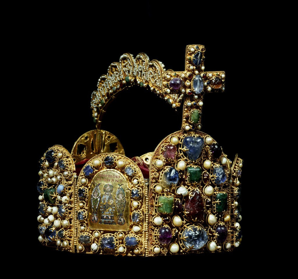 Detail of Imperial Crown of the Holy Roman Empire by Corbis