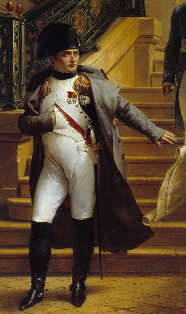 Detail of Detail of Napoleon Visiting the Palais-Royal on 1807 by Merry Joseph Blondel