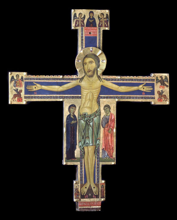 Crucifix Posters Prints By Berlinghiero Berlinghieri   42 57444386 600x 