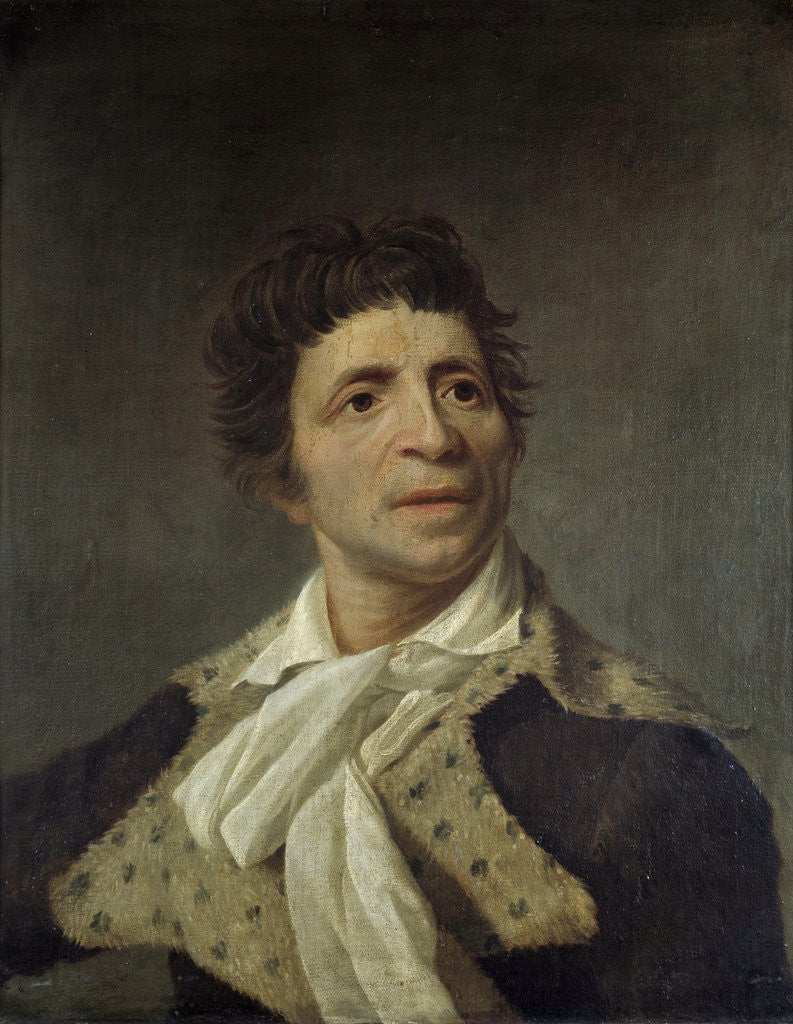 Detail of Portrait of Jean Paul Marat by Joseph Boze