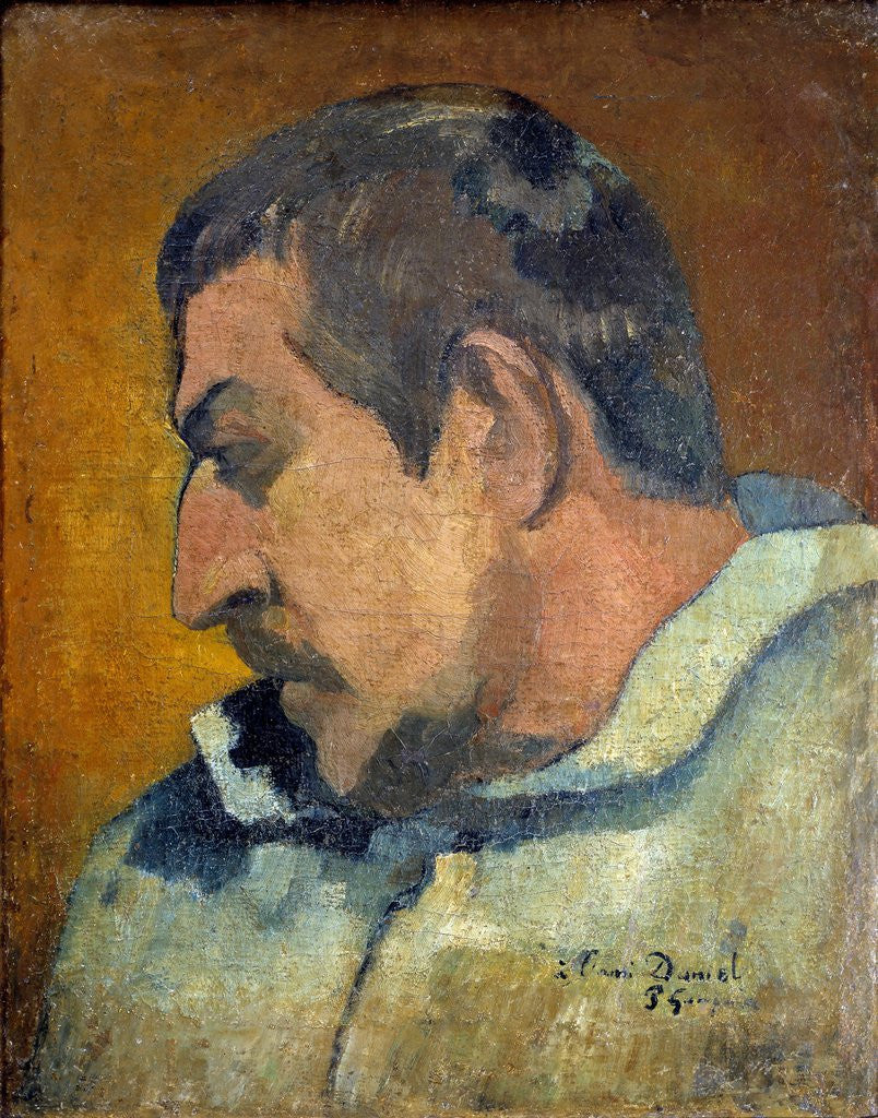 Detail of Self-portrait by Paul Gauguin