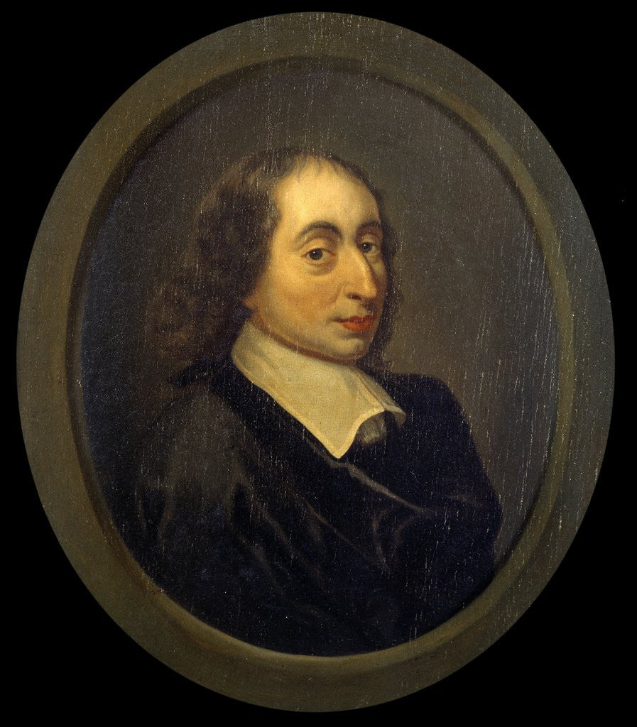 Detail of Portrait of Blaise Pascal by Corbis