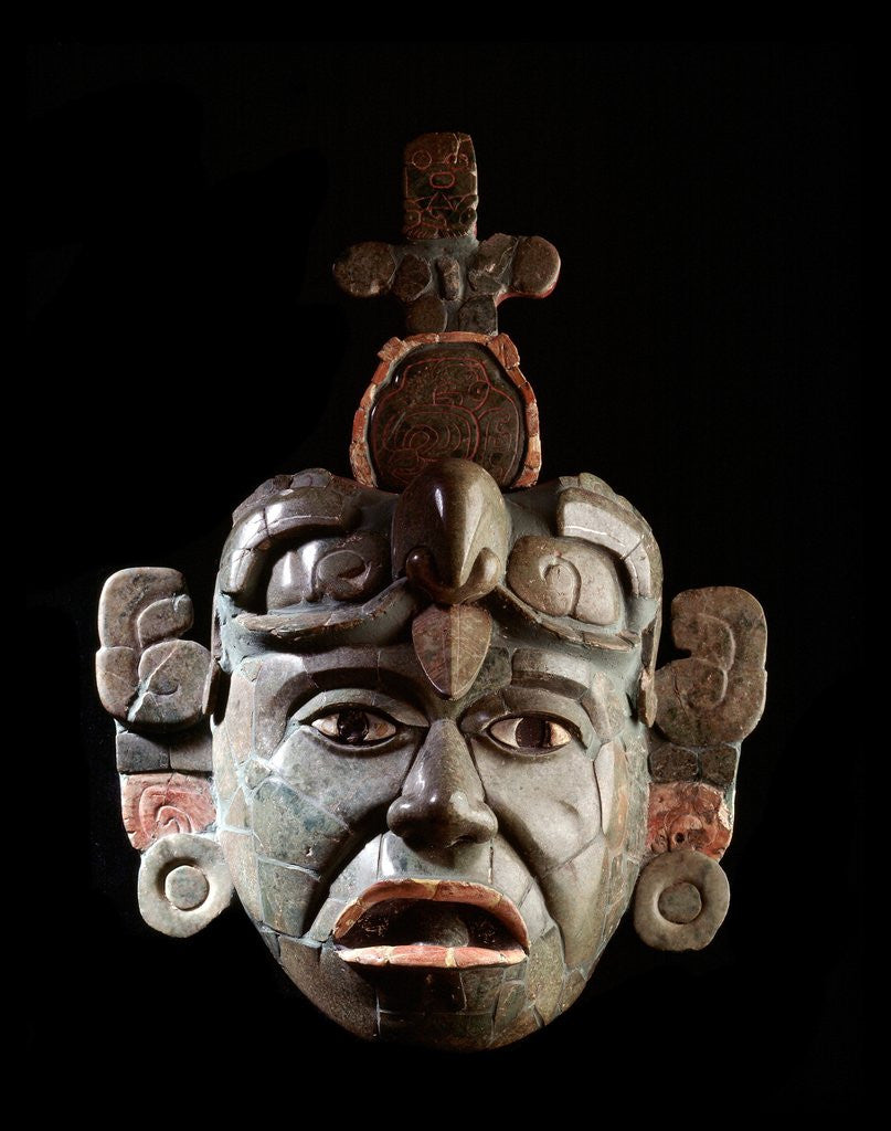 Detail of Funeral mask by Corbis