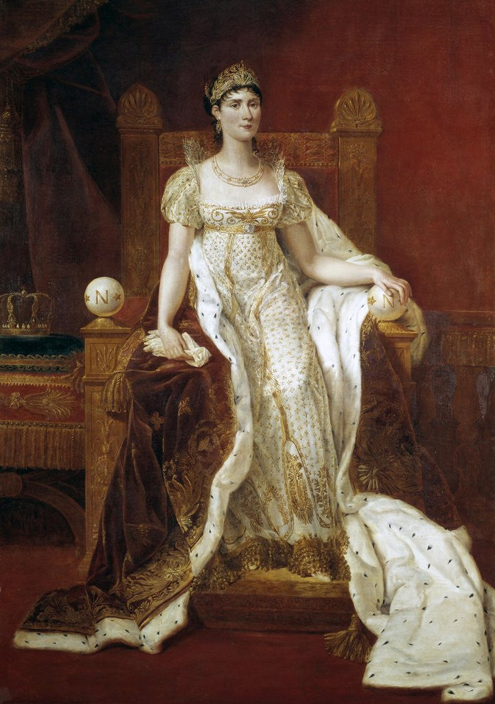 Detail of Full-length portrait of Josephine de Beauharnais by Corbis