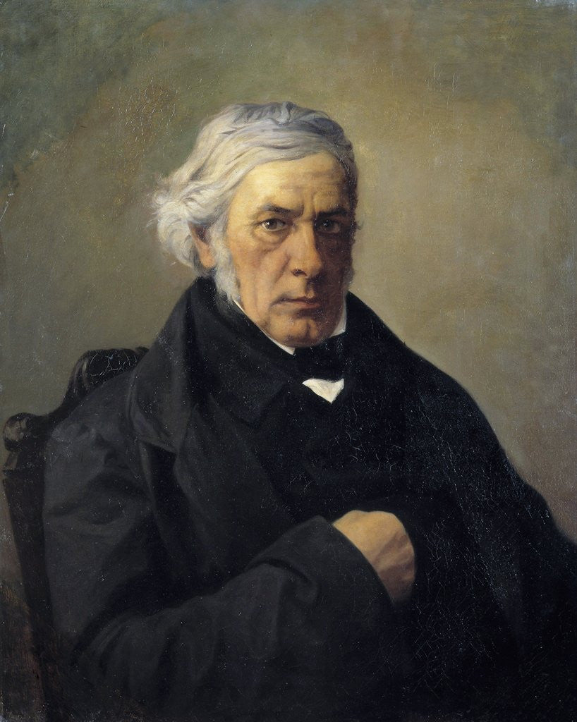 Detail of Portrait of Victor Cousin by Corbis