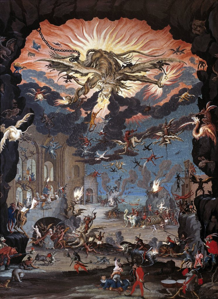 Detail of The Temptation of St. Anthony the Great by Jacques Callot