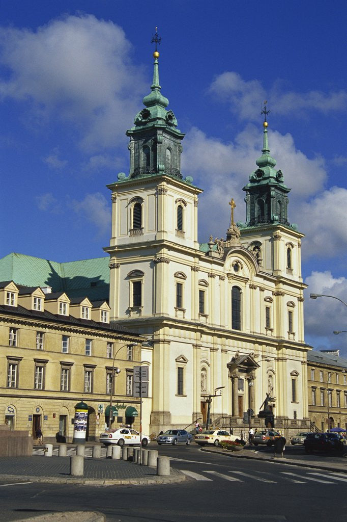 Detail of Church of the Holy Cross, Old Town, Warsaw, Poland by Corbis