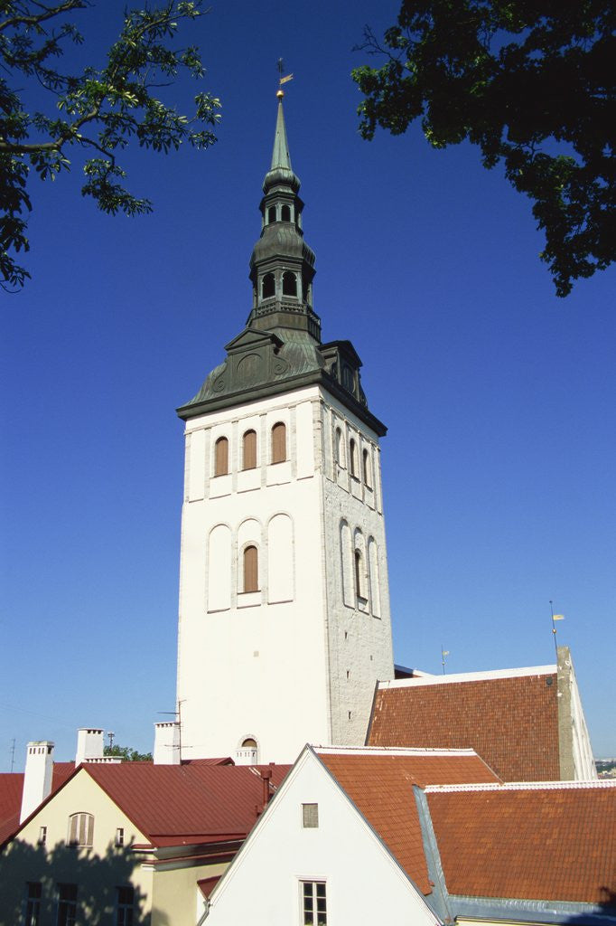 Detail of St. Nicholas Church, Old Town, Tallinn, Estonia by Corbis