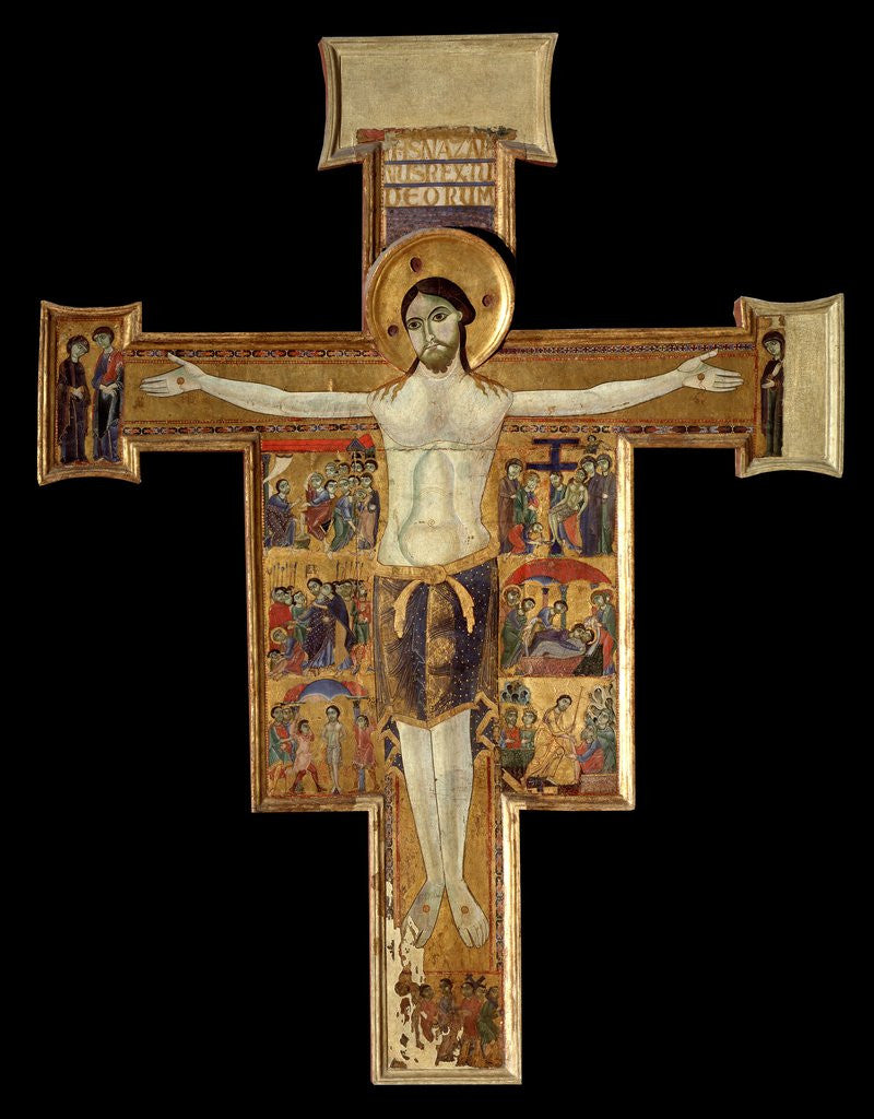 Detail of Crucifixion and Passion of Christ by Corbis