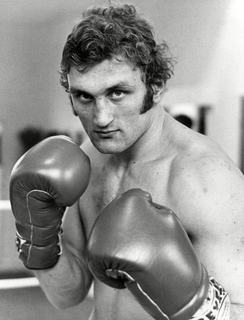 Detail of Boxer Joe Bugner by Associated Newspapers