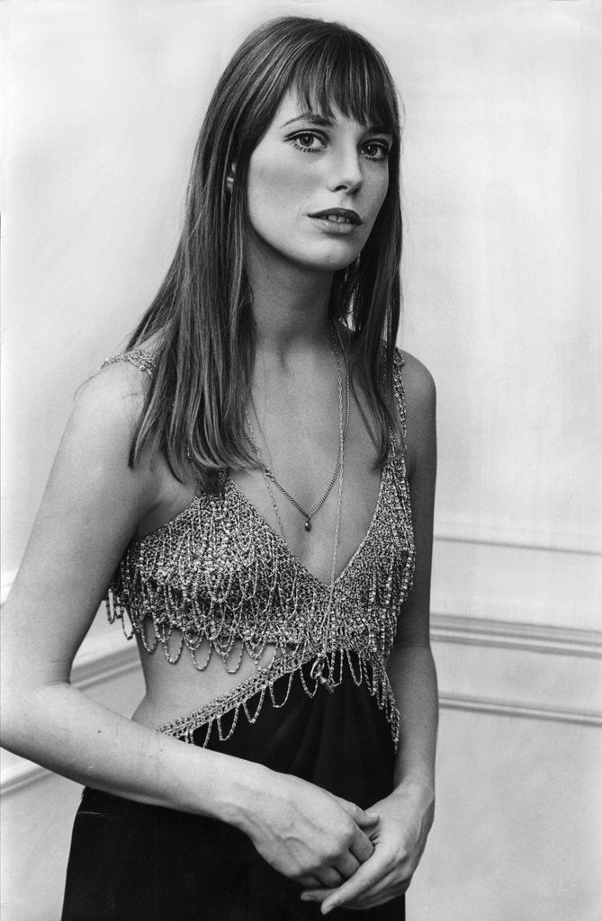 Detail of Jane Birkin at a premiere by Associated Newspapers