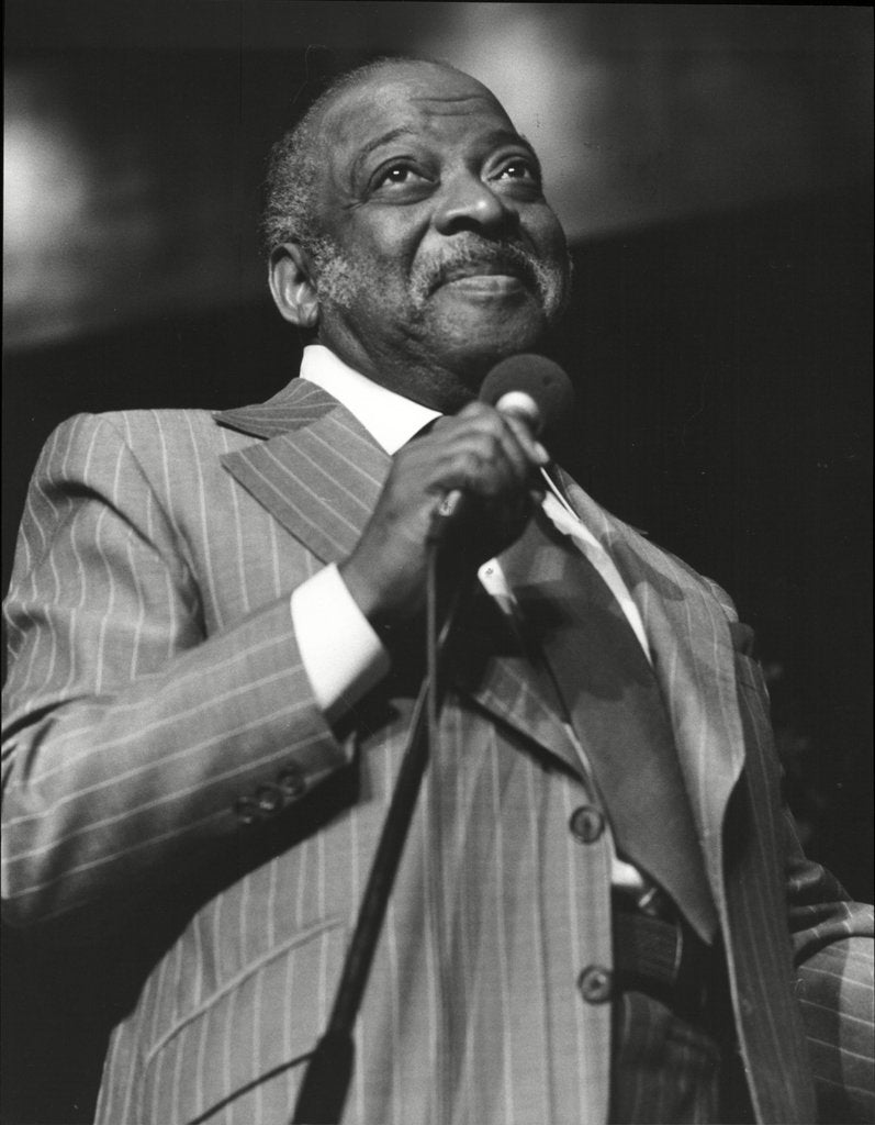 Detail of Count Basie  Copenhagen by Associated Newspapers