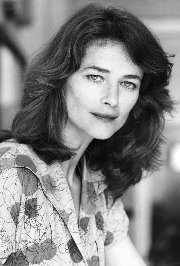 Detail of Charlotte Rampling, actress by Associated Newspapers