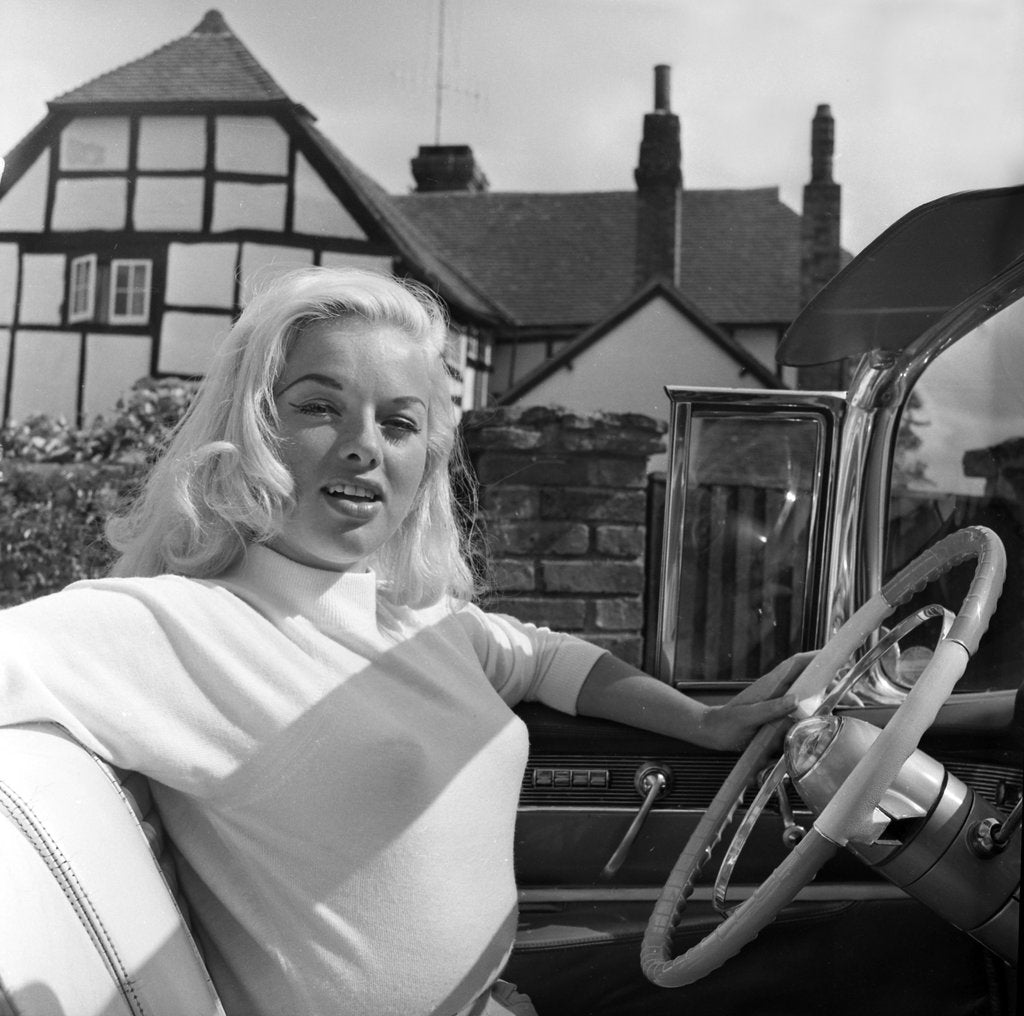 Detail of Actress Diana Dors by Associated Newspapers