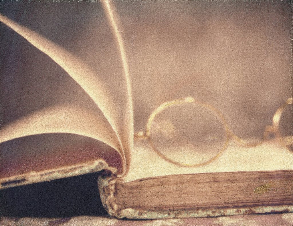 Detail of Reading Glasses #3 by Jennifer Kennard