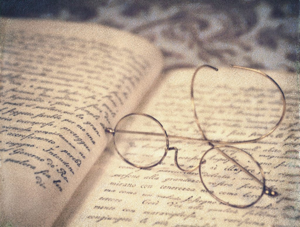 Detail of Reading Glasses by Jennifer Kennard