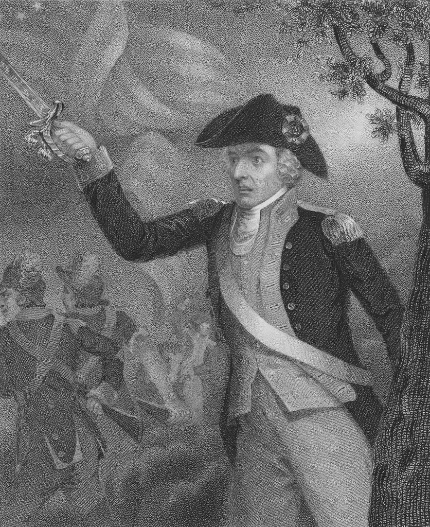 Detail of General Francis Marion by Thomas B. Welch