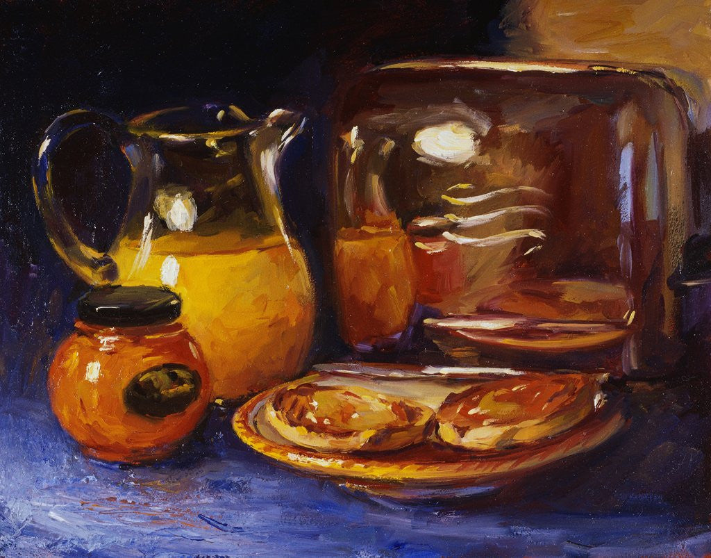 Detail of Tangerine Marmalade by Pam Ingalls