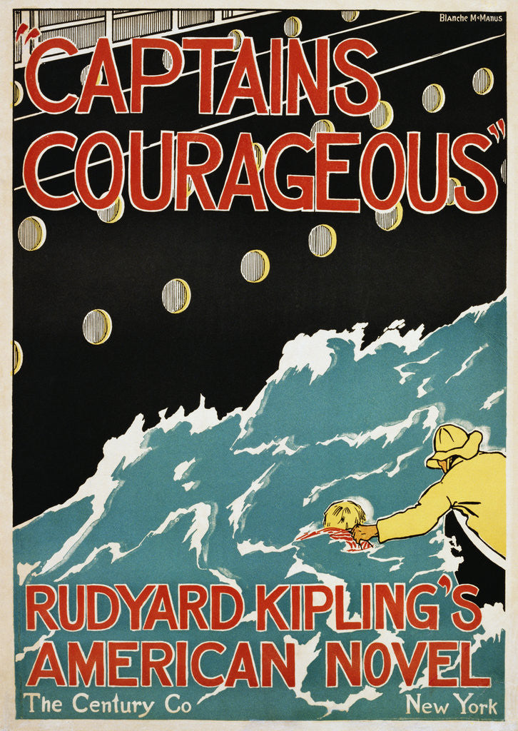 Detail of Captains Courageous Poster by Blanche McManus