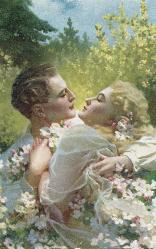 Detail of Master of Color Postcard by Corbis