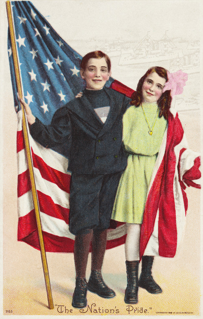 Detail of The Nation's Pride Postcard by Corbis