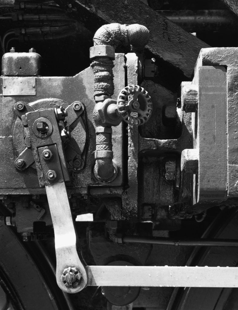 Detail of Mechanical Lubricator, AT&SF #3751 from the Railroad Series by Gordon Osmundson