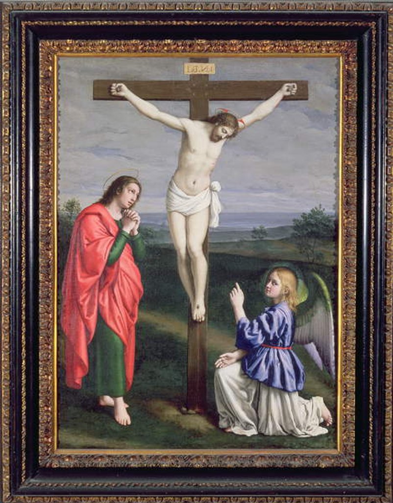 Detail of Crucifixion by Il Sassoferrato