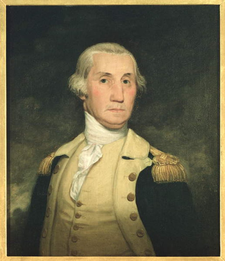 Detail of George Washington by Joseph Wright