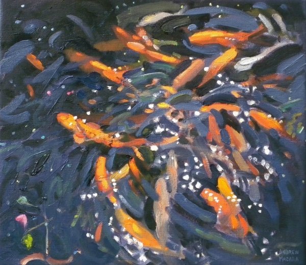 Detail of Goldfish, 2010 by Andrew Macara