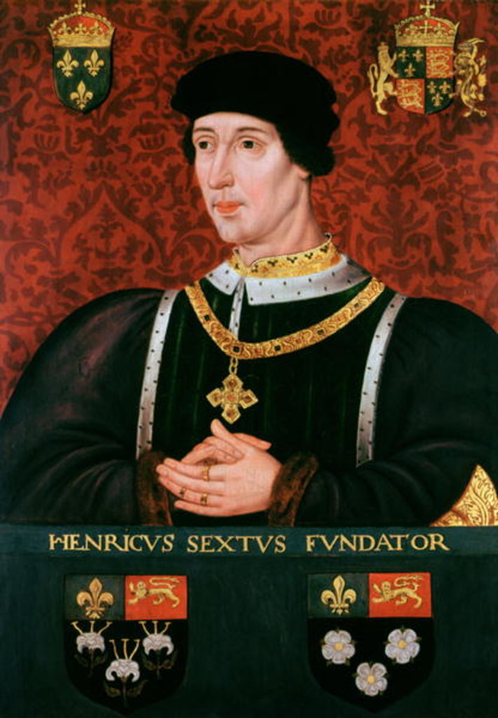 Detail of Portrait of Henry VI of England by Francois Clouet