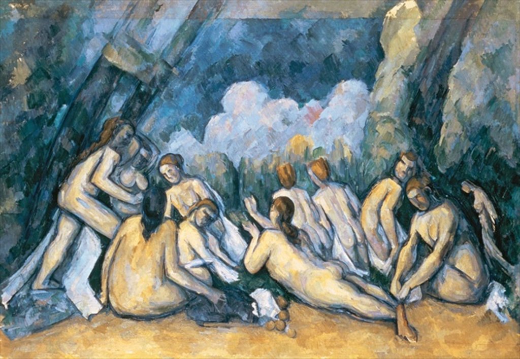 Detail of The Large Bathers, c.1900-05 by Paul Cezanne