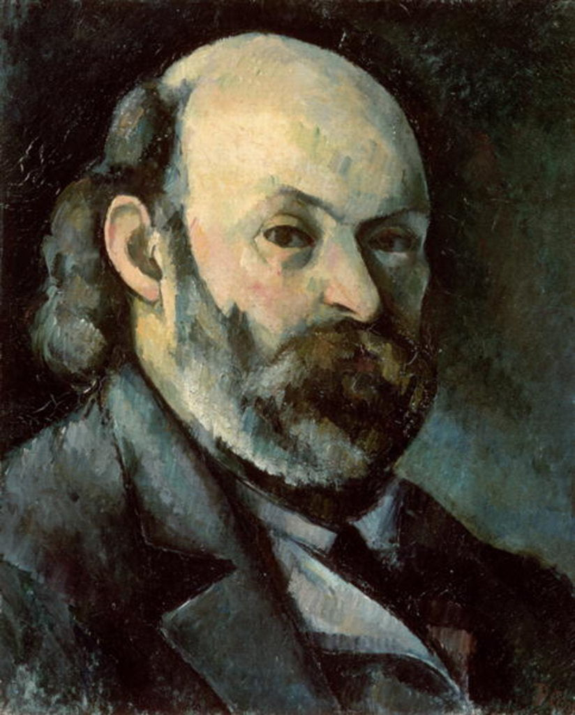 Detail of Self Portrait, c.1879-85 by Paul Cezanne