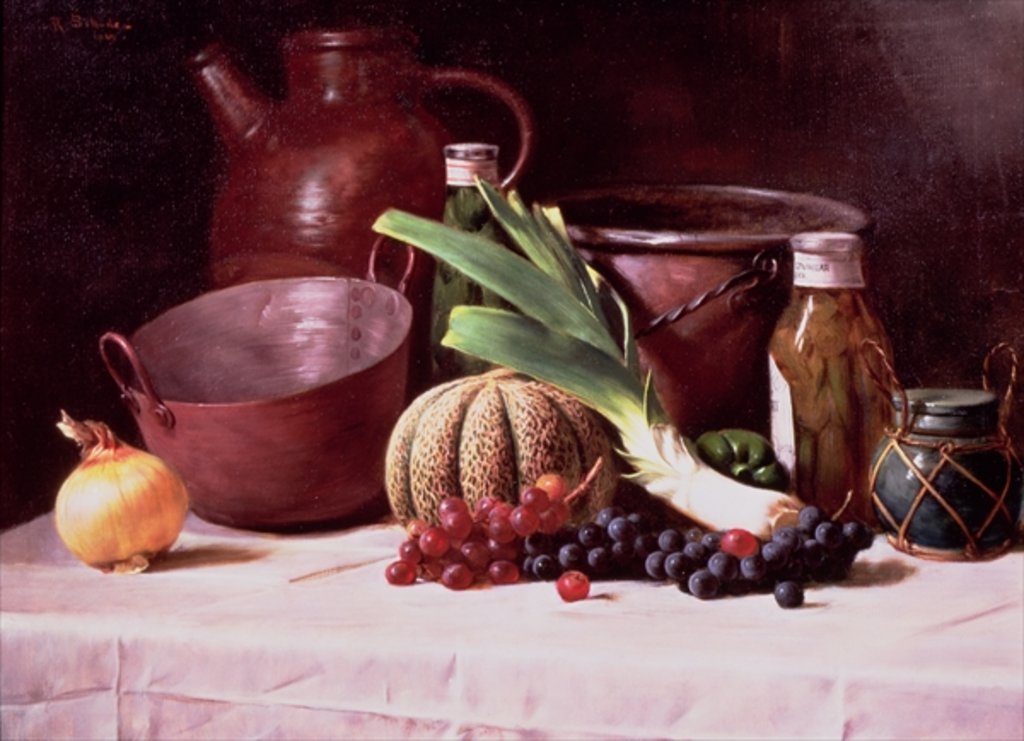 Detail of Still Life, 1909 by Robert Schade