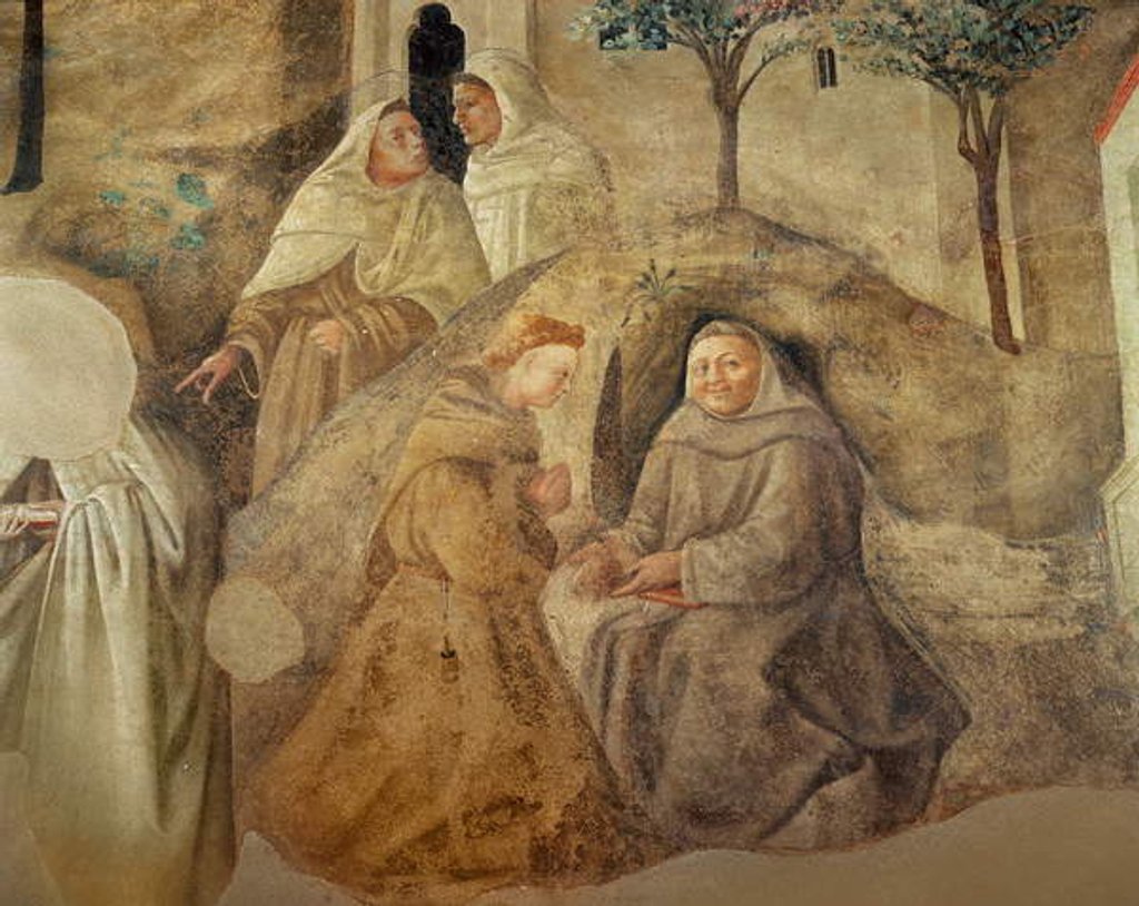 Detail of The Reform of the Carmelite Rule by Fra Filippo Lippi