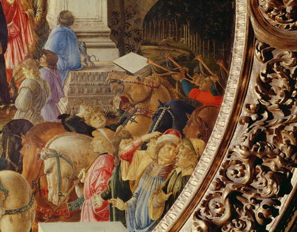 Detail of The Adoration of the Kings, c.1470-75 by Sandro (1444/5-1510) Botticelli