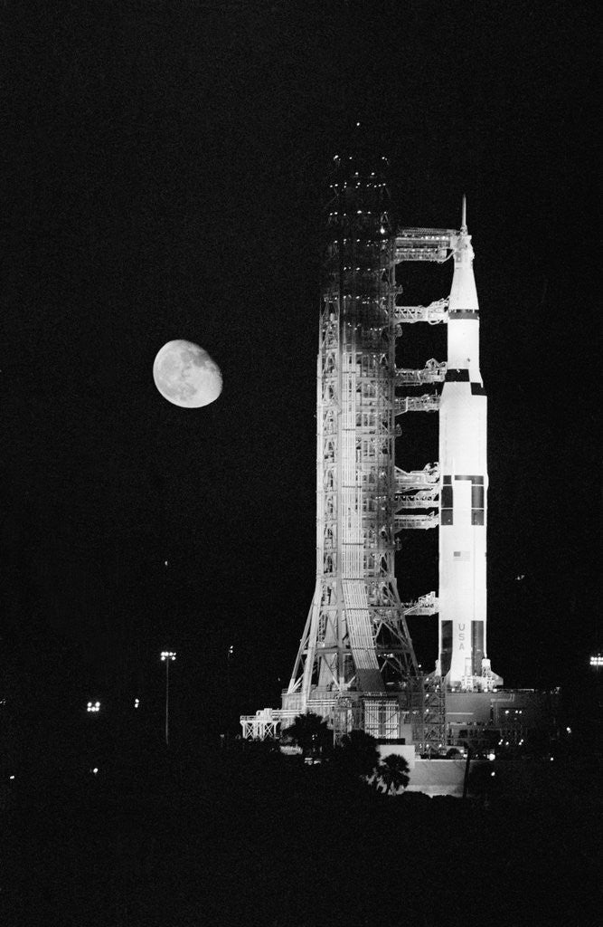 Detail of Apollo 11 Spacecraft Ready For Liftoff by Corbis