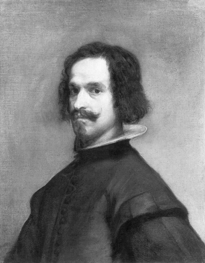 Detail of Diego Rodriguez De Silva Velazquez by Corbis