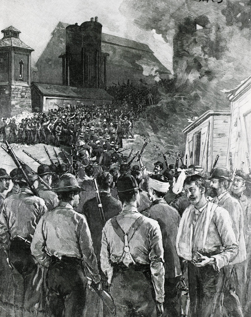 Detail of Homestead Strike by Corbis