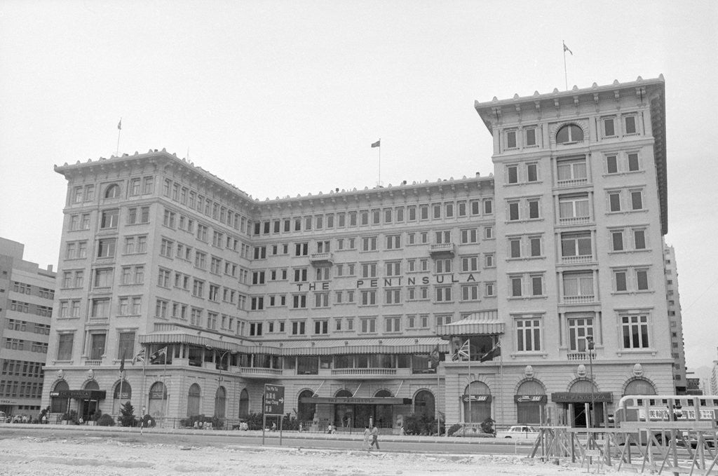 Detail of Exterior View Of Peninsula Hotel by Corbis