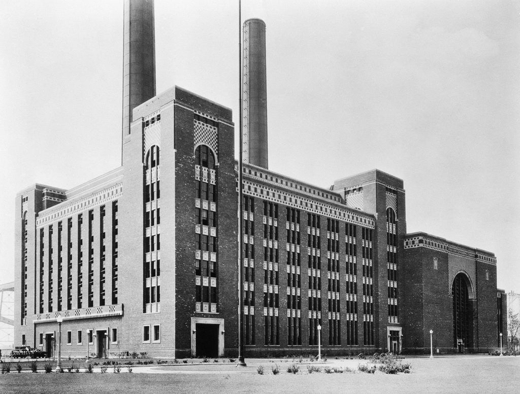 Detail of State Line Generating Plant by Corbis
