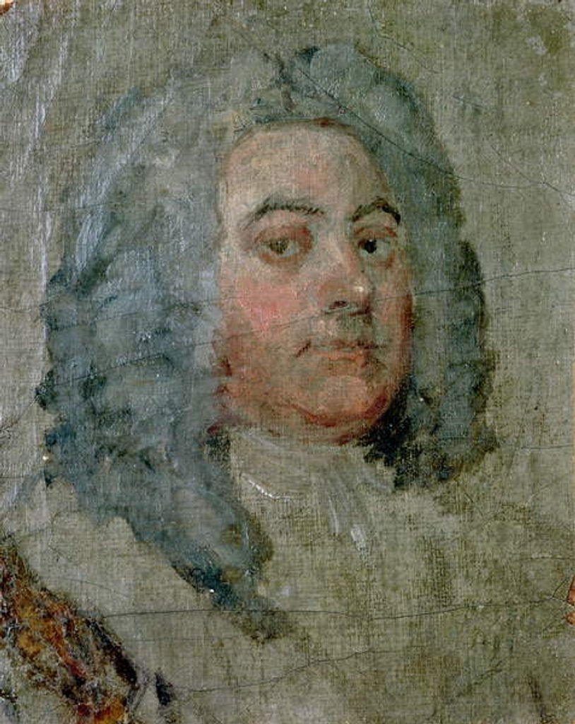 Detail of Portrait of George Frederick Handel by William Hogarth