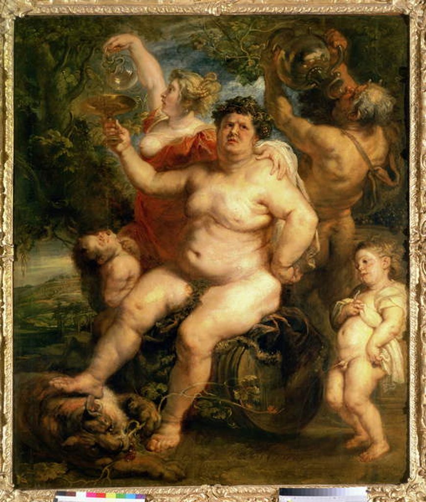 Detail of Bacchus, 1636-40 by Peter Paul Rubens