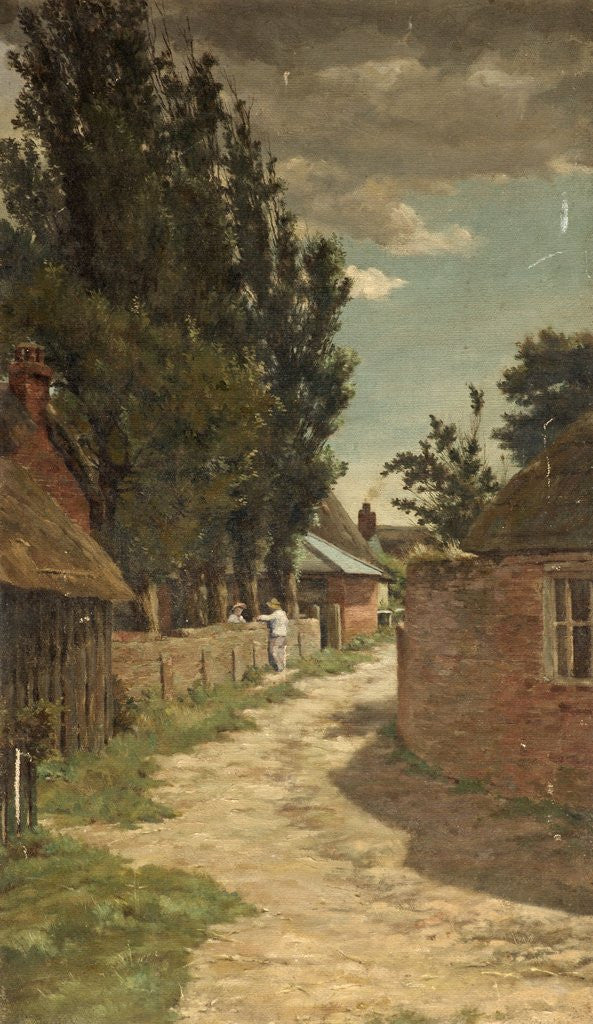 Detail of Wick Lane from Wick Ferry by Alfred Lys Baldry