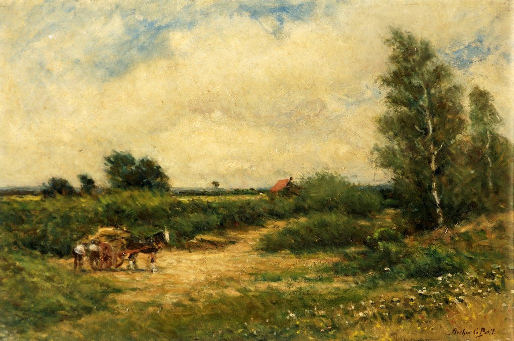 Detail of Country Scene by Arthur George Bell