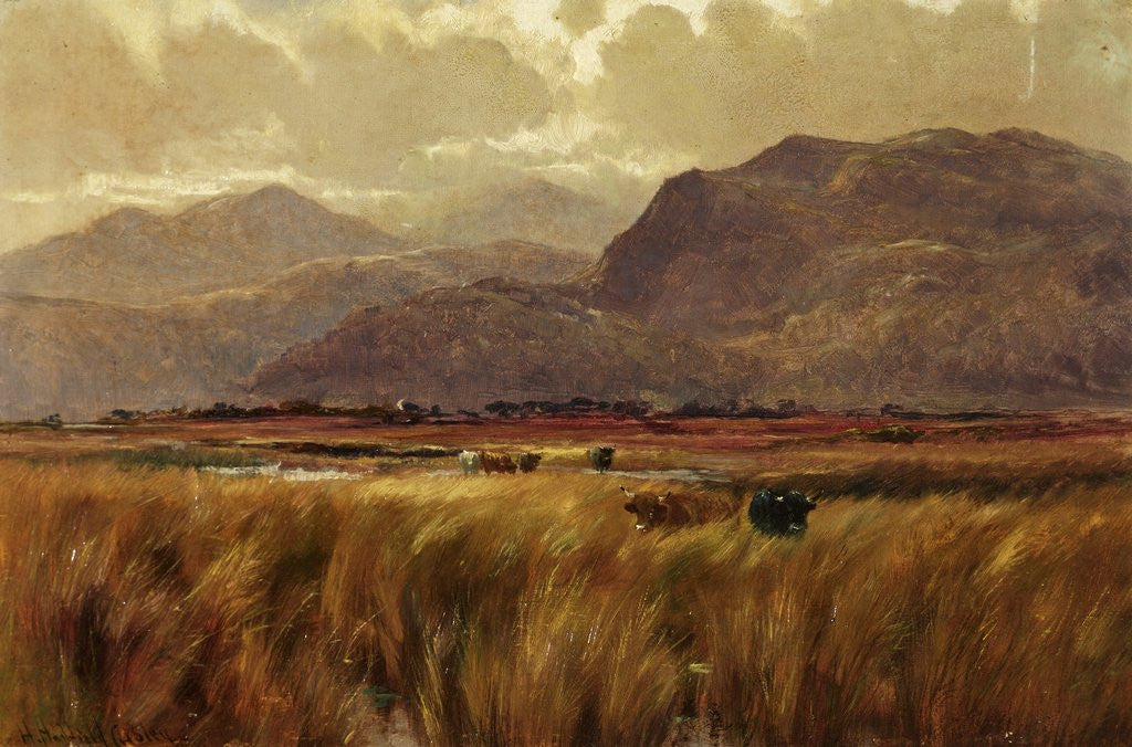 Detail of Morning; Scotland by H. Hadfield Cubley